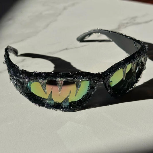 Venom Y2K Sunglasses (Crystal)
