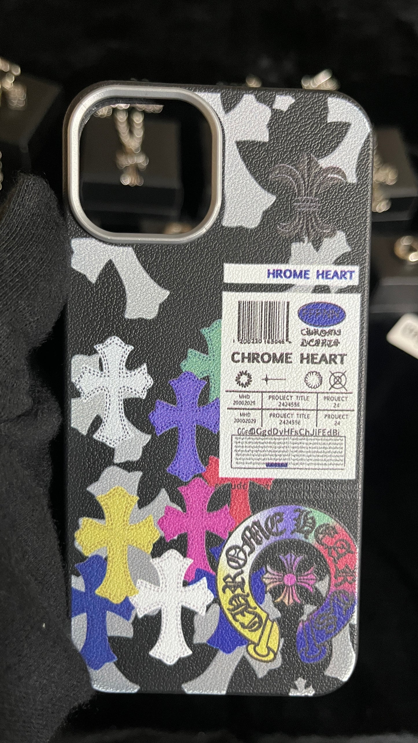 Chrome case (black)