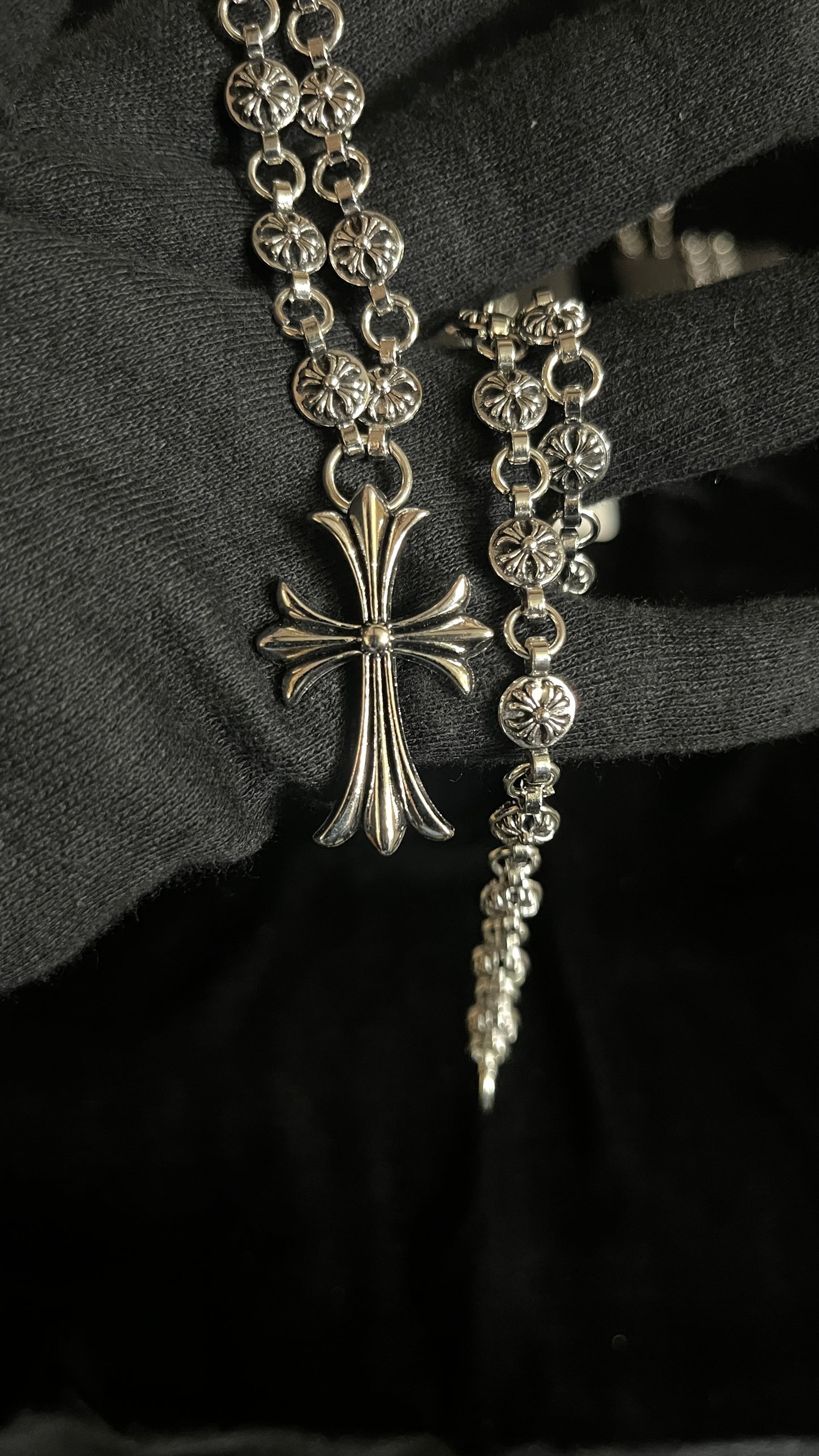 Cross - neck chain