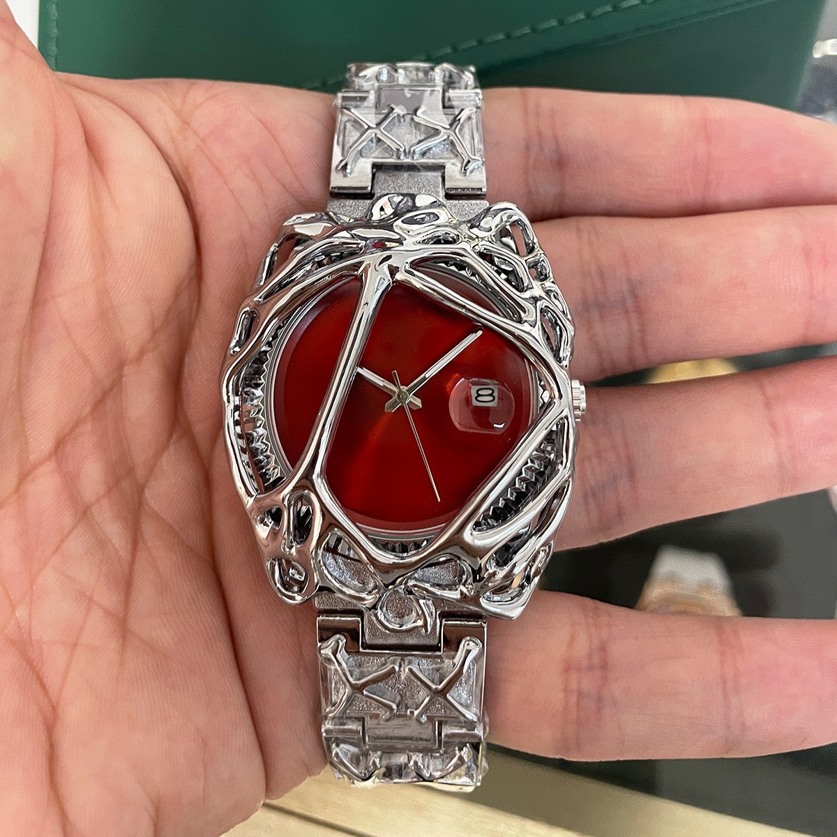 Alabaster Inspired Watch (Red)