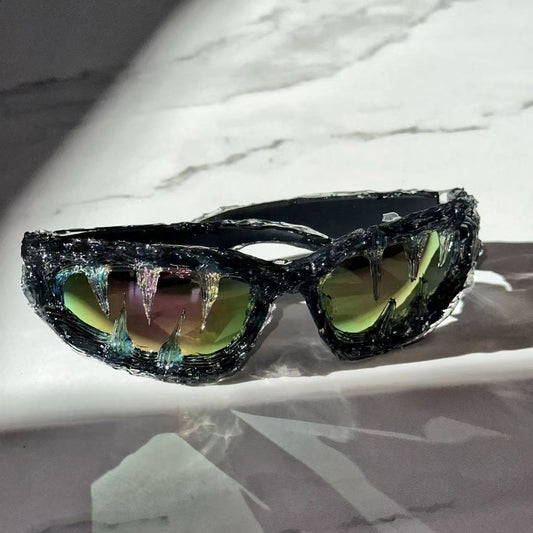 Venom Y2K Sunglasses (Crystal)